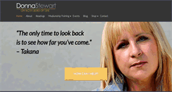 Desktop Screenshot of donnastewart.net